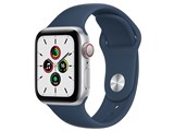 Apple Watch SE GPS+Cellular���f�� 40mm MKQV3J/A [�A�r�X�u���[�X�|�[�c�o���h] ���i�摜