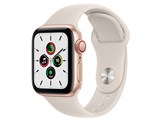 Apple Watch SE GPS+Cellular���f�� 40mm MKQX3J/A [�X�^�[���C�g�X�|�[�c�o���h] ���i�摜
