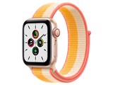 Apple Watch SE GPS+Cellular���f�� 40mm MKQY3J/A [���C�Y/�z���C�g�X�|�[�c���[�v] ���i�摜