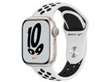 Apple Watch Nike Series 7 GPS���f�� 41mm MKN33J/A [�s���A�v���`�i��/�u���b�NNike�X�|�[�c�o���h] ���i�摜