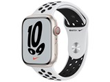 Apple Watch Nike Series 7 GPS+Cellular���f�� 45mm MKL43J/A [�s���A�v���`�i��/�u���b�NNike�X�|�[�c�o���h] ���i�摜
