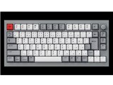 Q1 QMK Custom Mechanical Keyboard �m�u�o�[�W���� Q1-N3-JIS ���� [�V���o�[�O���[]