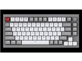 Q1 QMK Custom Mechanical Keyboard �m�u�o�[�W���� Q1-N2-US �� [�V���o�[�O���[] ���i�摜