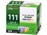 INK-B111B-4P [�u���U�[�p LC111-4PK 4�F�p�b�N] ���i�摜