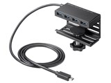 USB-3TCH31BK クランプ固定式USB3.2 Gen1 Type-Cハブ USB-3TCH31BK【クランプ固定式 USB3.2 Gen1 Type-Cハブ】机に