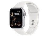 Apple Watch SE ��2���� GPS���f�� 40mm MNJV3J/A [�V���o�[/�z���C�g�X�|�[�c�o���h] ���i�摜