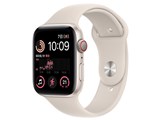 Apple Watch SE ��2���� GPS+Cellular���f�� 44mm MNPT3J/A [�X�^�[���C�g�X�|�[�c�o���h] ���i�摜