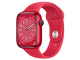 Apple Watch Series 8 GPS+Cellular���f�� 45mm MNKA3J/A [(PRODUCT)RED�X�|�[�c�o���h] ���i�摜