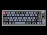 Q2 QMK Custom Mechanical Keyboard �m�u�o�[�W���� Q2-N2-JIS �� [�V���o�[�O���[] ���i�摜