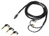 V14 3in1 Cable Black QDC-CABLE-V14-3IN1-BLK �~�j�v���O/2.5mm(4��)/4.4mm�o�����X(5��)��2�s�� [Black 1.2m]