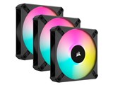 iCUE AF120 RGB ELITE Triple Pack with iCUE Lighting Node CORE CO-9050154-WW [�u���b�N] ���i�摜