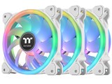 SWAFAN 12 RGB Radiator Fan TT Premium Edition White 3Pack CL-F145-PL12SW-A [�z���C�g] ���i�摜