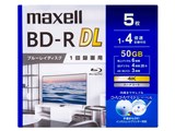 BRV50WPG.5S [BD-R DL 4�{�� 5���g] ���i�摜