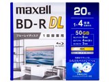 BRV50WPG.20S [BD-R DL 4�{�� 20���g] ���i�摜