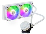 MasterLiquid 240L Core ARGB White MLW-D24M-A18PZ-RW [zCg] i摜