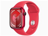 Apple Watch Series 9 GPS+Cellular���f�� 41mm MRY63J/A [(PRODUCT)RED�X�|�[�c�o���h S/M] ���i�摜