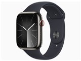 Apple Watch Series 9 GPS+Cellular���f�� 45mm MRMV3J/A [�O���t�@�C�g�X�e�����X�X�`�[���P�[�X/�~�b�h�i�C�g�X�|�[�c�o���h S/M] ���i�摜