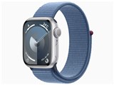 Apple Watch Series 9 GPS���f�� 41mm MR923J/A [�V���o�[/�E�C���^�[�u���[�X�|�[�c���[�v] ���i�摜