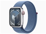Apple Watch Series 9 GPS+Cellular���f�� 41mm MRHX3J/A [�V���o�[/�E�C���^�[�u���[�X�|�[�c���[�v] ���i�摜