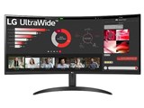 【LG】曲面ウルトラワイドモニター 34インチ スピーカー搭載 LG、曲面で3440×1440に対応した34型ウルトラワイドモニター