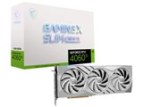 GeForce RTX 4060 Ti GAMING X SLIM WHITE 16G [PCIExp 16GB] ���i�摜
