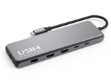 Portable USB4 10-in-1 USB-C Hub HCM010AP2F ���i�摜