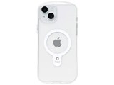 iFace Look in Clear Hybrid Magsafe�Ή� iPhone 15 Plus�p [�N���A]