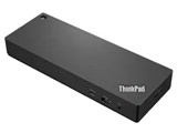 ThinkPad ���j�o�[�T�� Thunderbolt 4 �h�b�N 40B00135JP [�u���b�N/���b�h] ���i�摜
