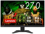 Lenovo G27q-30 WQHD 66E8GAC2JP [27�C���` �u���b�N] ���i�摜