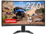 Lenovo G27qc-30 QHD 66F4GAC2JP [27�C���` �u���b�N] ���i�摜