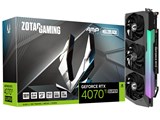 ZOTAC GAMING GeForce RTX 4070 Ti SUPER AMP HOLO 16GB GDDR6X ZT-D40730F-10P [PCIExp 16GB] ���i�摜