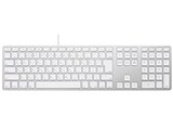 Matias Wired Aluminum keyboard for Mac FK318S-JP/3 [Silver] ���i�摜