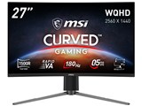 MSI、湾曲率1500Rの27型WQHDゲーミングモニター「MAG 27CQ6PF