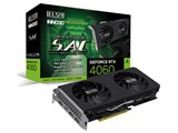 ELSA GeForce RTX 4060 S.A.C V2 GD4060-8GERS2 [PCIExp 8GB] ���i�摜