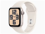 Apple Watch SE ��2���� GPS���f�� 40mm MXEF3J/A [�X�^�[���C�g�X�|�[�c�o���h S/M] ���i�摜