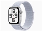 Apple Watch SE ��2���� GPS���f�� 40mm MXEE3J/A [�V���o�[�E�u���[�N���E�h�X�|�[�c���[�v] ���i�摜