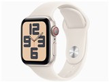Apple Watch SE ��2���� GPS+Cellular���f�� 40mm MXGJ3J/A [�X�^�[���C�g�X�|�[�c�o���h S/M] ���i�摜