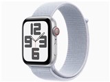Apple Watch SE ��2���� GPS+Cellular���f�� 44mm MXGR3J/A [�V���o�[�E�u���[�N���E�h�X�|�[�c���[�v] ���i�摜