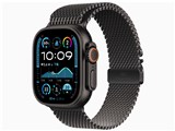 Apple Watch Ultra 2 GPS+Cellular���f�� 49mm MX5U3J/A [�u���b�N�E�u���b�N�`�^�j�E���~���l�[�[���[�v M] ���i�摜