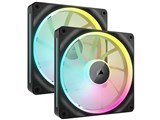 iCUE LINK LX140 RGB Dual Fans Starter Kit CO-9051028-WW [�u���b�N] ���i�摜