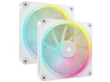 iCUE LINK LX140 RGB White Dual Fans Starter Kit CO-9051032-WW [�z���C�g] ���i�摜