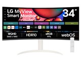 LG 34インチワイドモニター 34SR65QC-W | モニター | LG JP