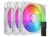 SickleFlow Edge 120 ARGB White Edition 3-Pack Fan Kit MFX-B2DW-253P2-R2 [�z���C�g] ���i�摜