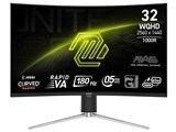 MSI、RAPID VAパネル採用の31.5型WQHDゲーミングモニターを本日