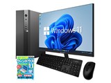 G-SLIM S2 Core i3 12100�ENVMe M.2 SSD 256GB�E8GB�������EWindows 11�E23.8�C���`���j�^�[�E���C�����X�L�[�{�[�h&�}�E�X�t�� ���i�摜