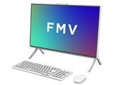 FMV Desktop F WF1-K1 KC_WF1K1_A046 Windows 11 Home�ECore i7�E16GB�������ESSD 512GB�EBlu-ray���ڃ��f�� [�z���C�g] ���i�摜