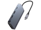 USB-C �n�u (8-in-1. Triple Display) A83790A2 [�O���[] ���i�摜