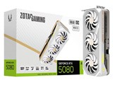 ZOTAC GAMING GeForce RTX 5080 SOLID OC White Edition ZT-B50800Q-10P [PCIExp 16GB] ���i�摜