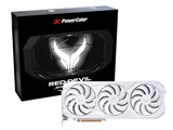 PowerColor Red Devil Spectral White AMD Radeon RX 9070 XT 16GB GDDR6 RX9070XT 16G-E/OC/WHITE [PCIExp 16GB] ���i�摜