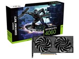 GALAKURO GAMING GG-RTX4060-E8GB/OC/DF3 [PCIExp 8GB] ���i�摜